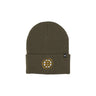 47 Brand, Cappello Uomo Nhl Haymaker Cuff Knit Bosbru, Sandalwood