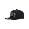 Obey, Cappellino Visiera Curva Uomo Rush 6 Panel Classic Snapback, Black