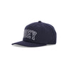 Obey, Cappellino Visiera Curva Uomo Rush 6 Panel Classic Snapback, Navy