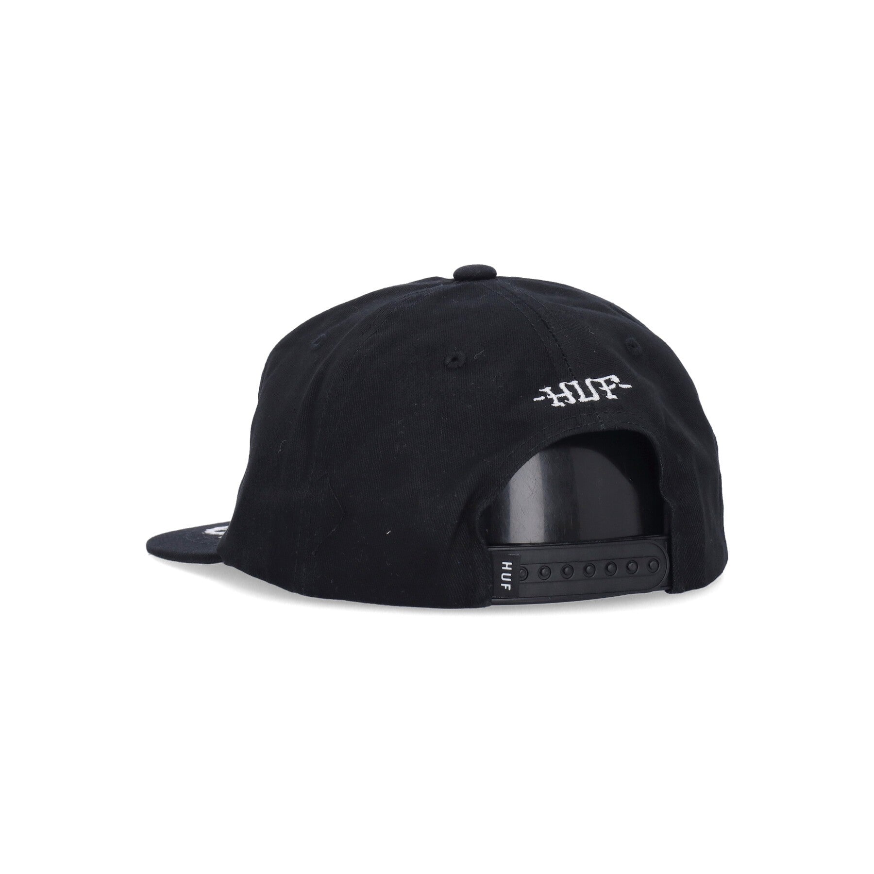 Huf, Cappellino Visiera Piatta Uomo Twin Dragon Cv 6 Panel Hat, Black