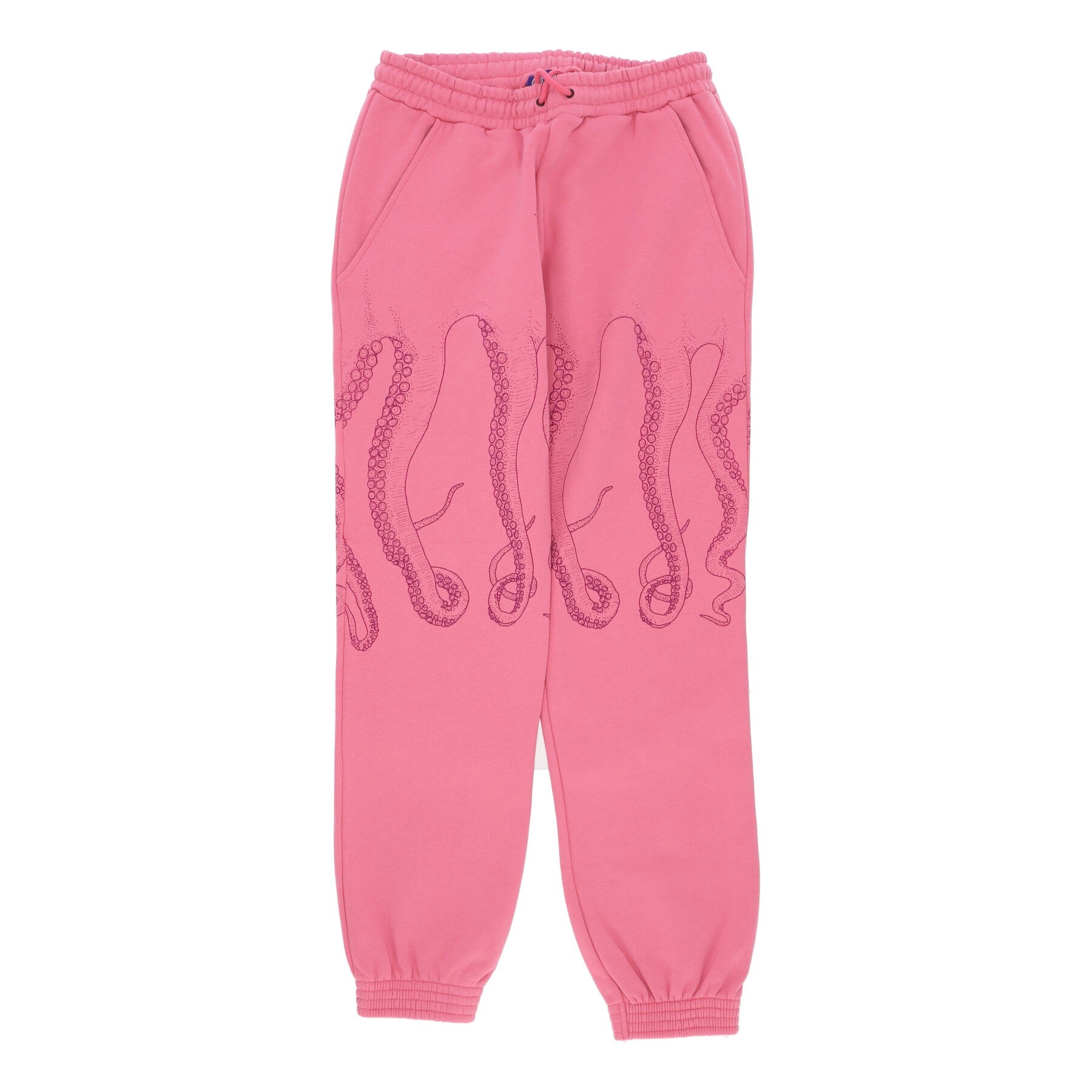 Octopus, Pantalone Tuta Felpato Uomo Outline Sweatpant, Pink