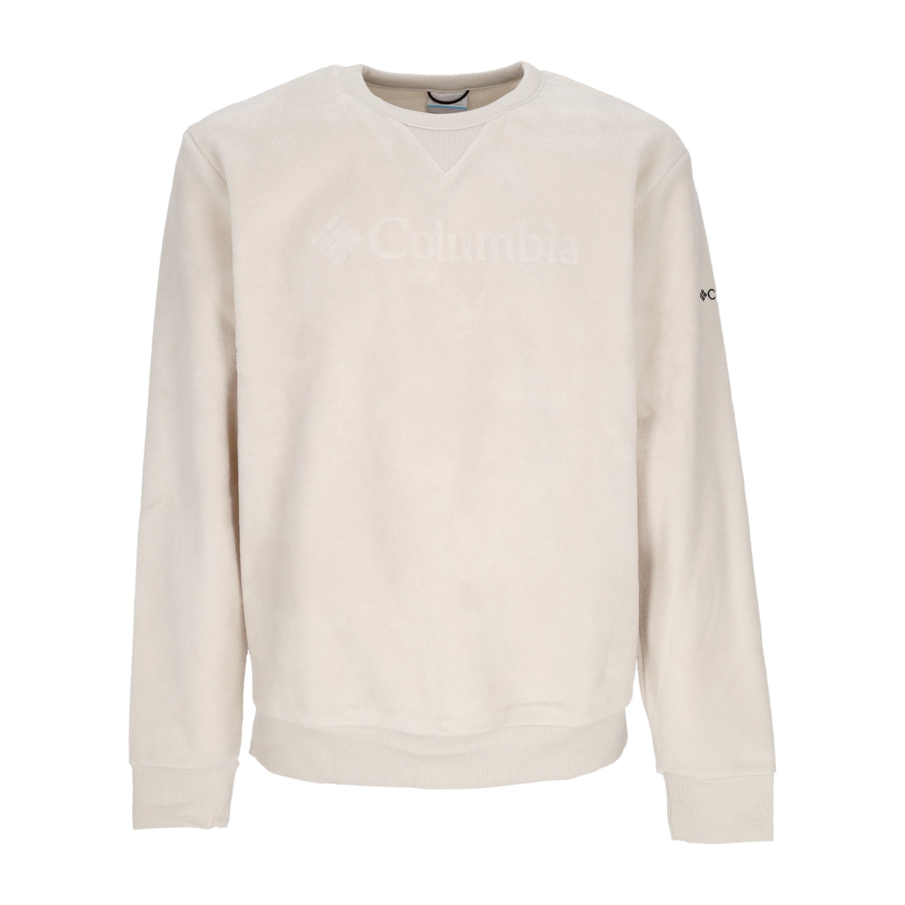 Columbia, Felpa Girocollo Uomo Steens Mountain Crew, Dark Stone