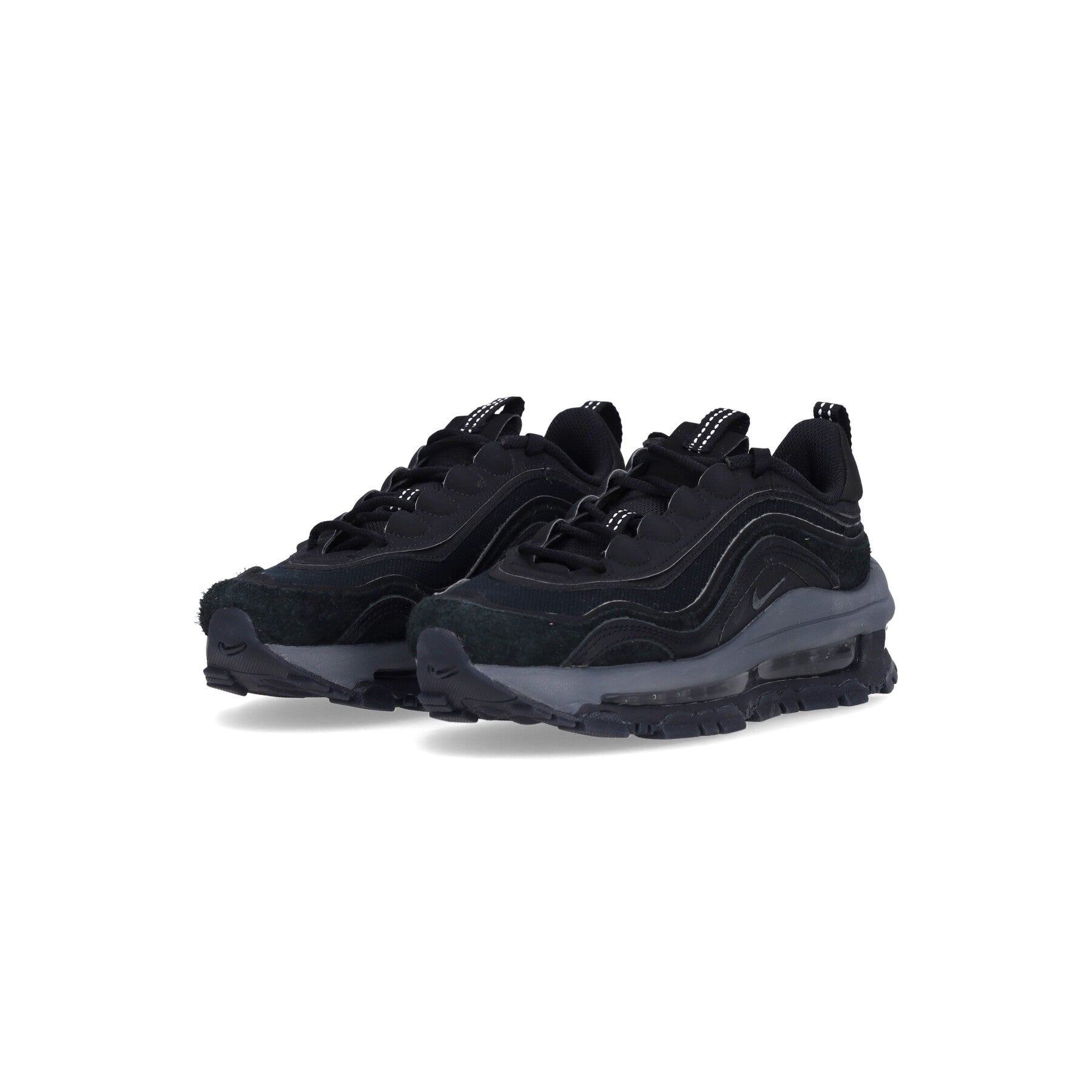 Nike, Scarpa Bassa Donna W Air Max 97 Futura, Black/anthracite/dark Obsidian/dark Grey