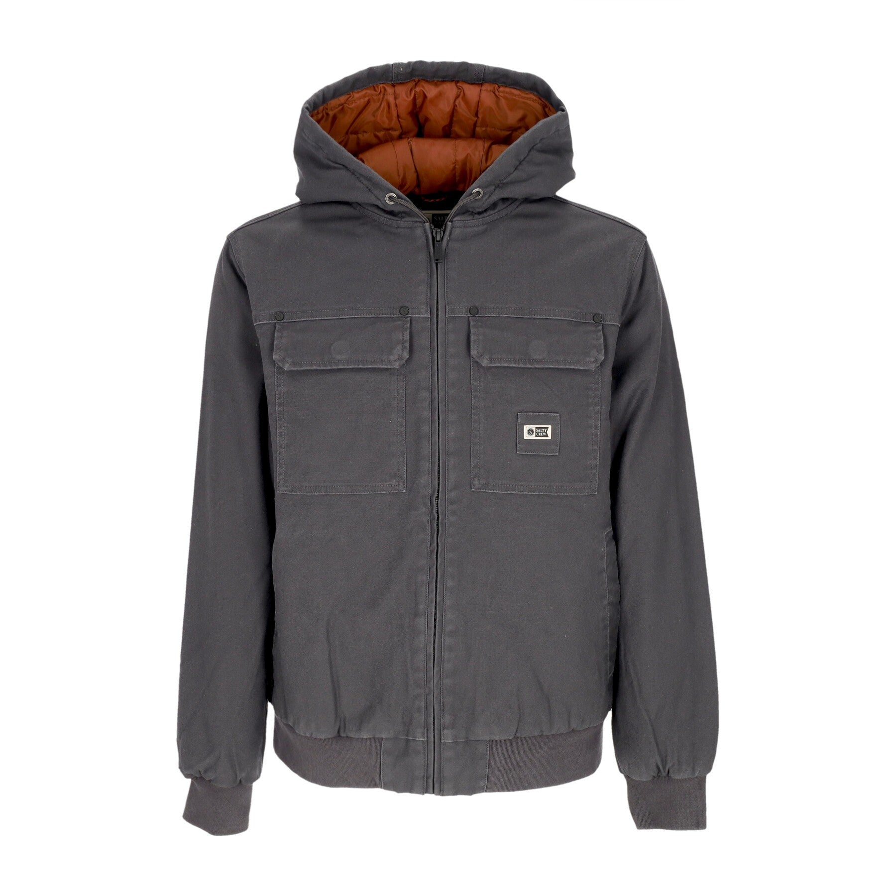 Salty Crew, Giubbotto Uomo Framework 2.0 Jacket, Vintage Black