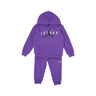 Jordan, Completo Tuta Bambino Sustainable Po Hoodie, Purple Venom
