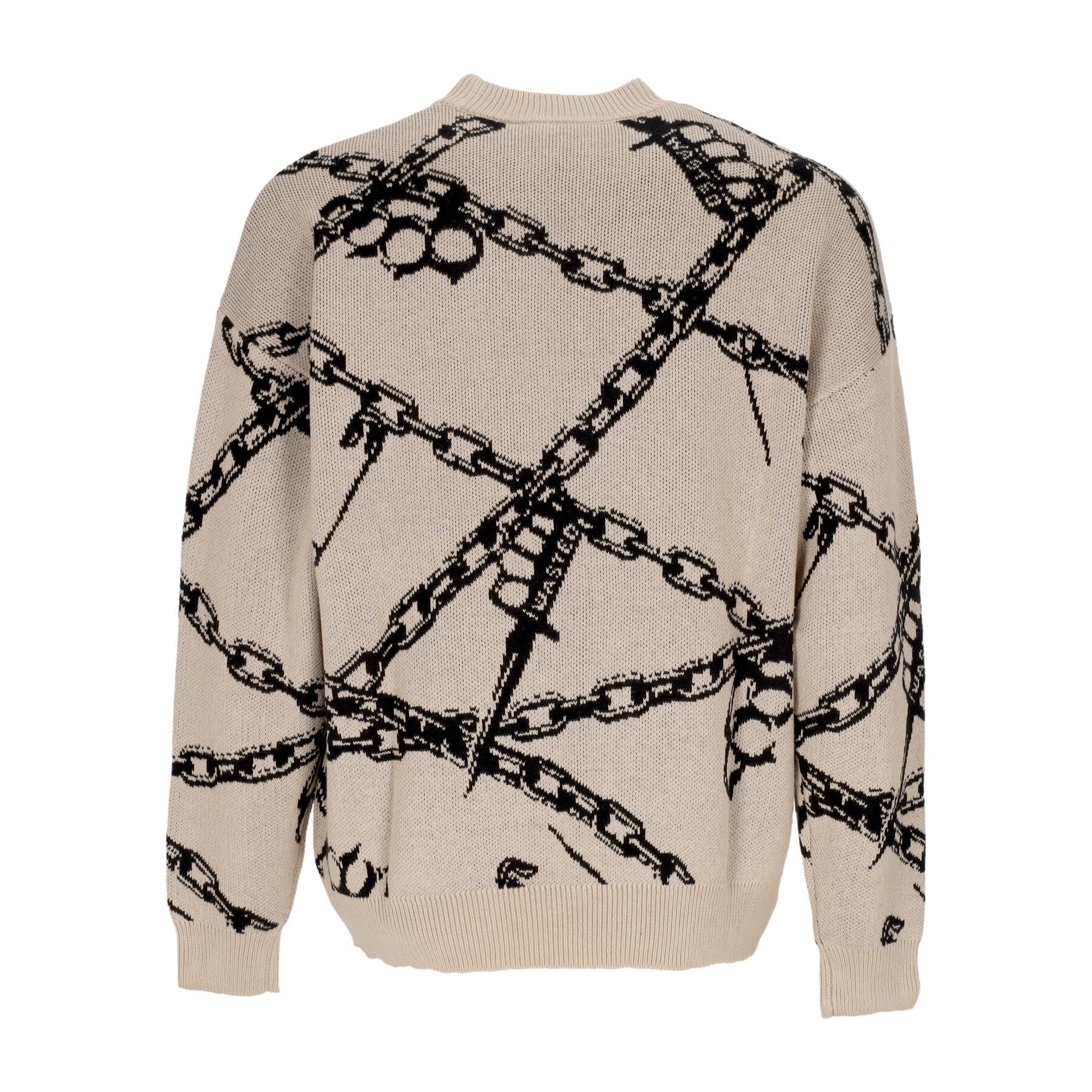 Wasted Paris, Maglione Uomo Knucles Crewneck, Dune