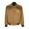 Huf, Giubbotto Bomber Uomo Galactic Stack Baseball Jacket, Camel