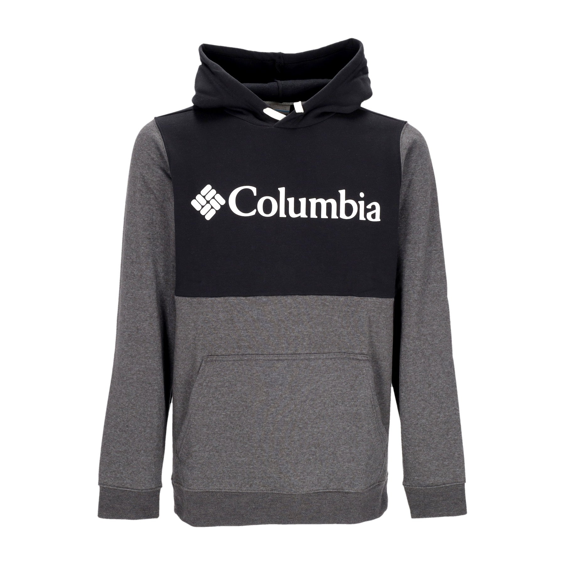 Columbia, Felpa Cappuccio Uomo Columbia Trek Colorblock Hoodie, Black/shark