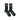 Propagande, chaussettes Crack moyennes pour hommes, 
