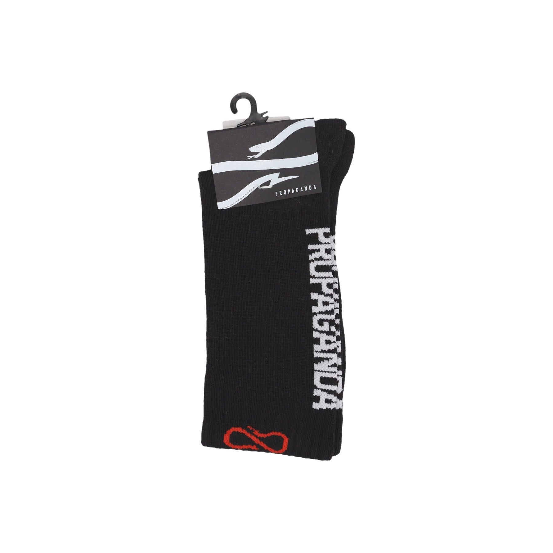 Propaganda, Calza Media Uomo Logo Vertical Socks, 