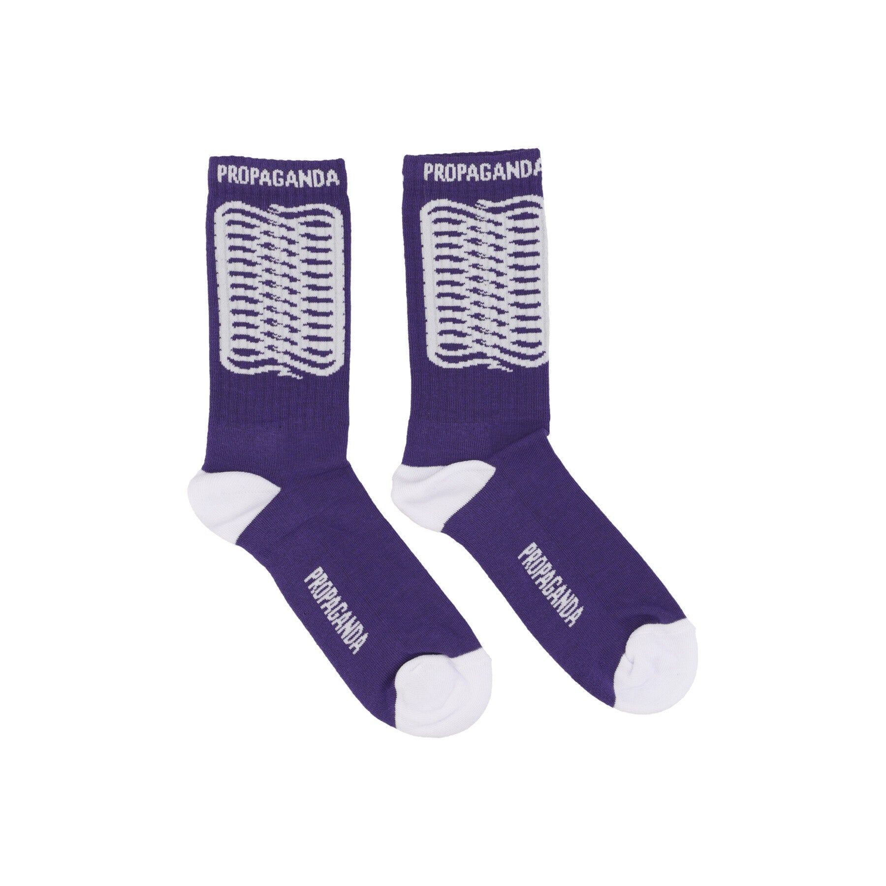 Propaganda, Calza Media Uomo Ribs Socks, 