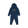 Jordan, Completo Tuta Bambino Mvp Fleece Po Set, Sky J/french Blue