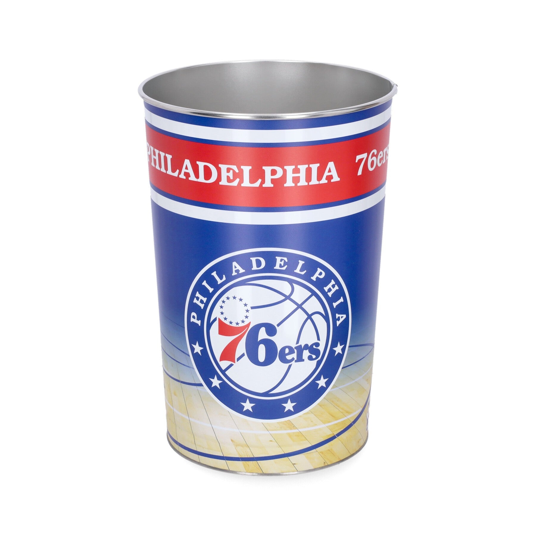 Wincraft, Cestino Gettacarte Unisex Nba 15” Wastebasket Phi76e, Original Team Colors