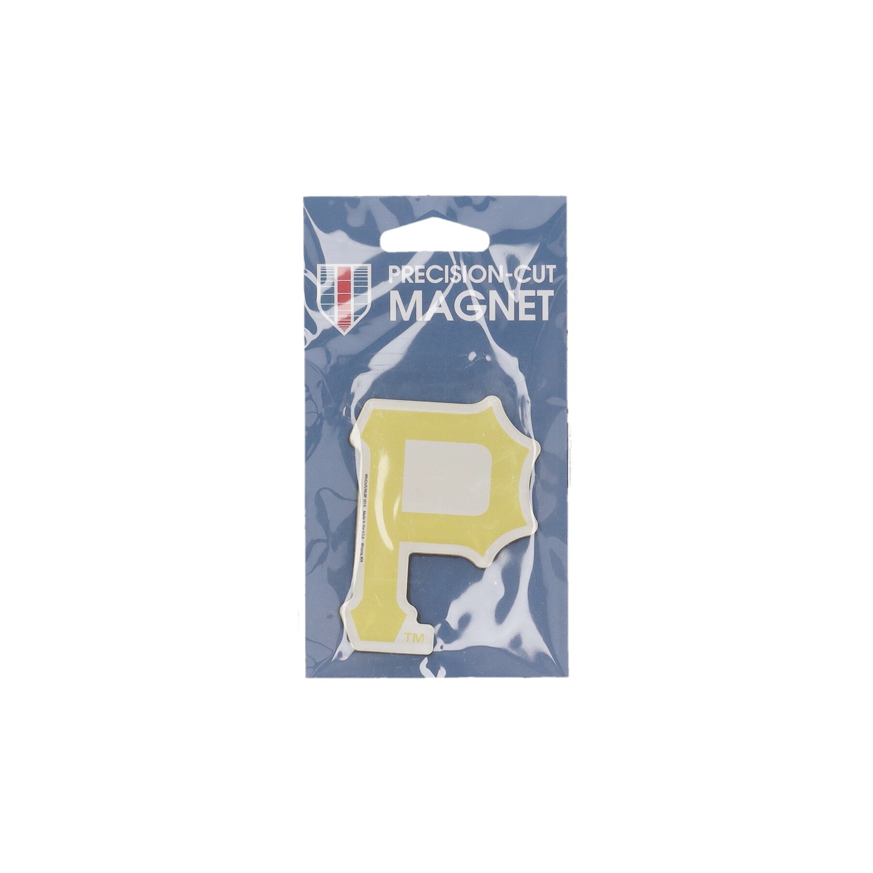 Wincraft, Magnete Unisex Mlb Premium Acrylic Magnet Pitpir, Original Team Colors