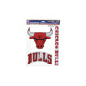 Wincraft, Decalcomania Unisex Nba 5.5 X 7.75” Fan Pack Decals Chibul, Original Team Colors