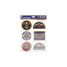 Wincraft, Decalcomania Unisex Nba 5.5 X 7.75” Fan Pack Decals  Dennug, Original Team Colors