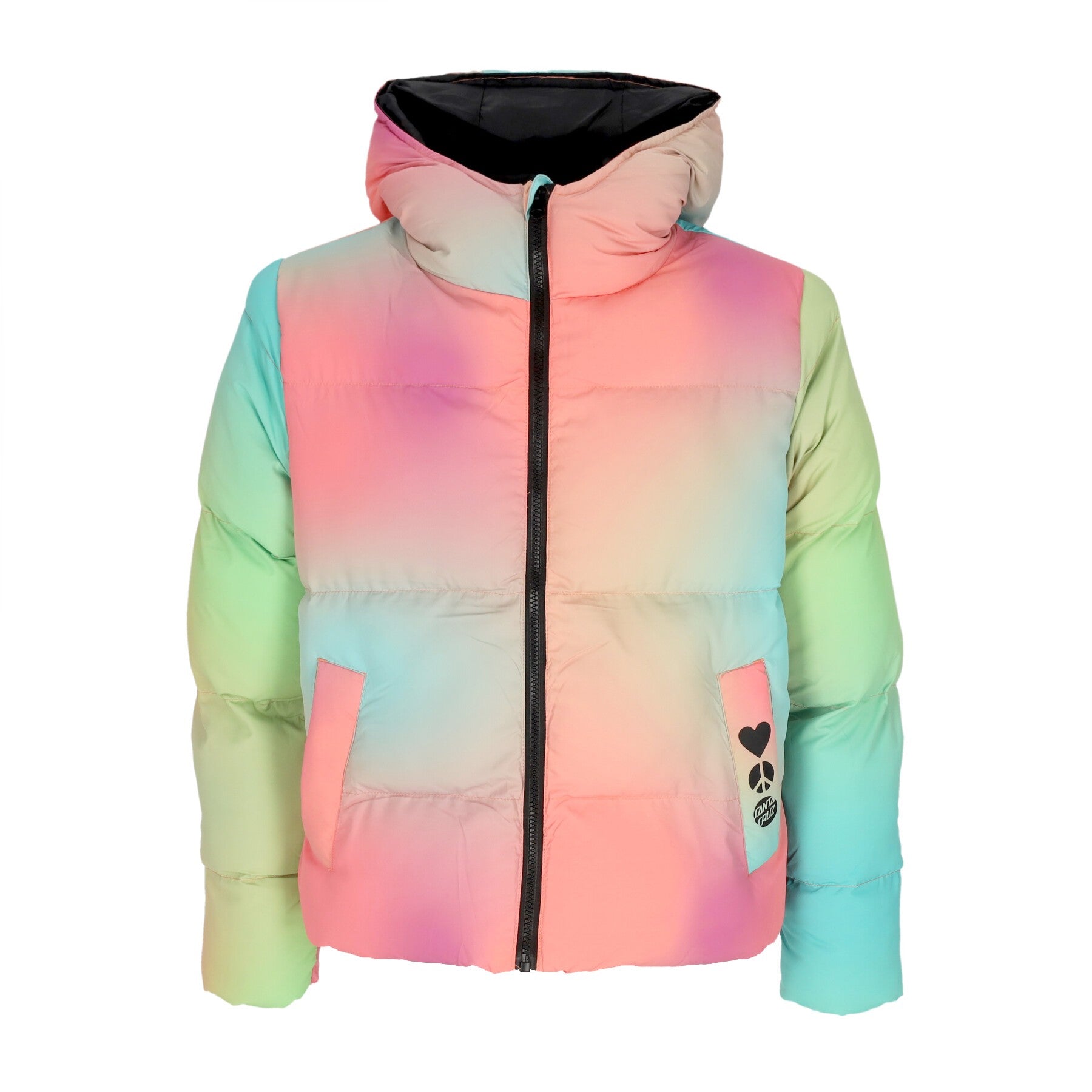Santa Cruz, Piumino Donna Glow Quilted Jacket, All Over Print