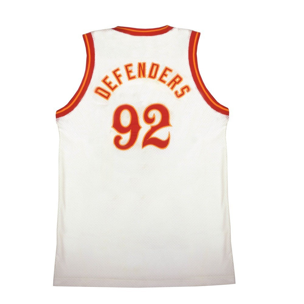 5tate Of Mind, Casacca Uomo 5tate Of Mind Basketball Jersey "bar'na Defenders" White/red/yellow/orange, 