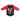 Famous, Maglietta Manica 3/4 Uomo Famous T-shirt Mesh 3/4 Sleeves "wild" Raglan Black/red/white, Unico