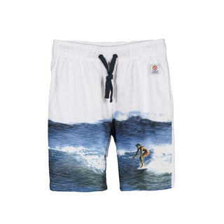 Franklin E Marshall, Pantalone Corto Tuta Uomo Franklin & Marshall Sweatshort White/surf/multi, Unico