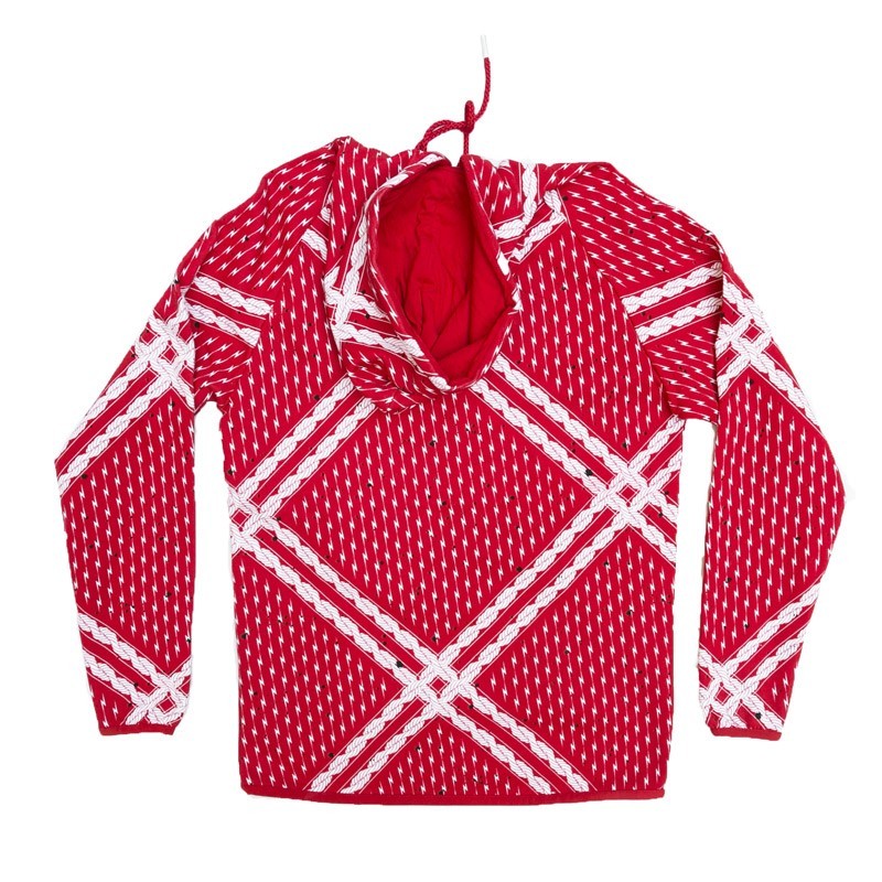 Crooks & Castles, Felpa Cappuccio Uomo Crooks & Castles Sweatshirt Hoodie "black Moon" Truered/multi, 