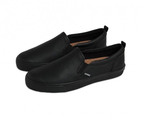 Djinns, Scarpa Bassa Uomo Djinns Shoes "slider Leather" Black, Unico