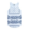 Crooks & Castles, Canotta Uomo Crooks & Castles Tank Top "departed" White, Unico