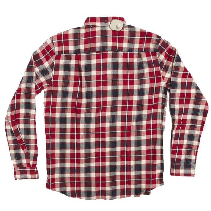 Reell, Camicia Manica Lunga Uomo Reell Shirt L/s "checked" Red/navy, 