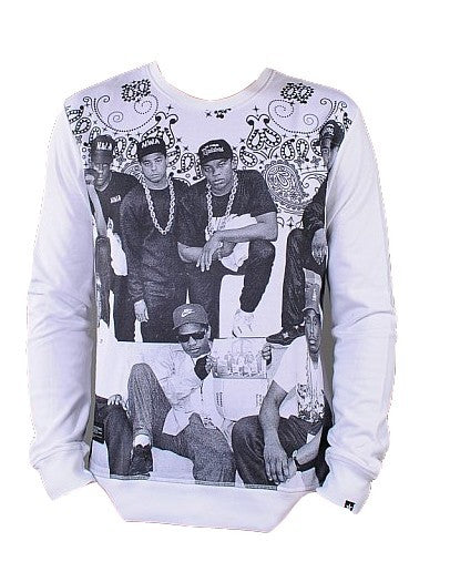 Two Angle, Felpa Girocollo Uomo Two Angle Sweatshirt Crewneck "tboy" White, Unico