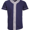 New Era, Casacca Uomo New Era Baseball Jersey "liberty Combo" Lightnavy/multi, Unico