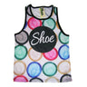 Shoeshine, Canotta Tipo Basket Uomo Shoeshine Tank Top Mesh "e5tu17f" Condom Multi, Unico