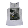 Upper Playground, Canotta Uomo Upper Playground Tank Top "banana" White, Unico
