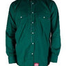Lobster, Camicia Manica Lunga Uomo Lobster Shirt L/s "denver" Green/flowers, Unico