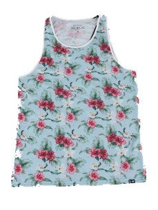 Two Angle, Canotta Uomo Two Angle Tank Top "yaori" Ice, Unico