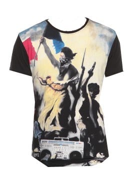 Two Angle, Maglietta Uomo Two Angle T-shirt "ylibert" Black, Unico