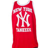 Majestic, Canotta Uomo Majestic Tank Top Mlb "new York Yankees" Finche Red, Unico