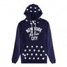 Cayler & Sons, Felpa Cappuccio Uomo Cayler & Sons Sweatshirt Hoodie "nyc'" Deepnavy/white, Unico