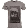 Space Monkeys, Maglietta Uomo Space Monkeys T-shirt "ride" Grey, Unico