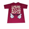 South Pole, Maglietta Uomo South Pole T-shirt Dark Red, Unico