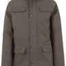 Urban Classics, Giaccone Lungo Uomo Heavy Cotton Parka, Verde Militare