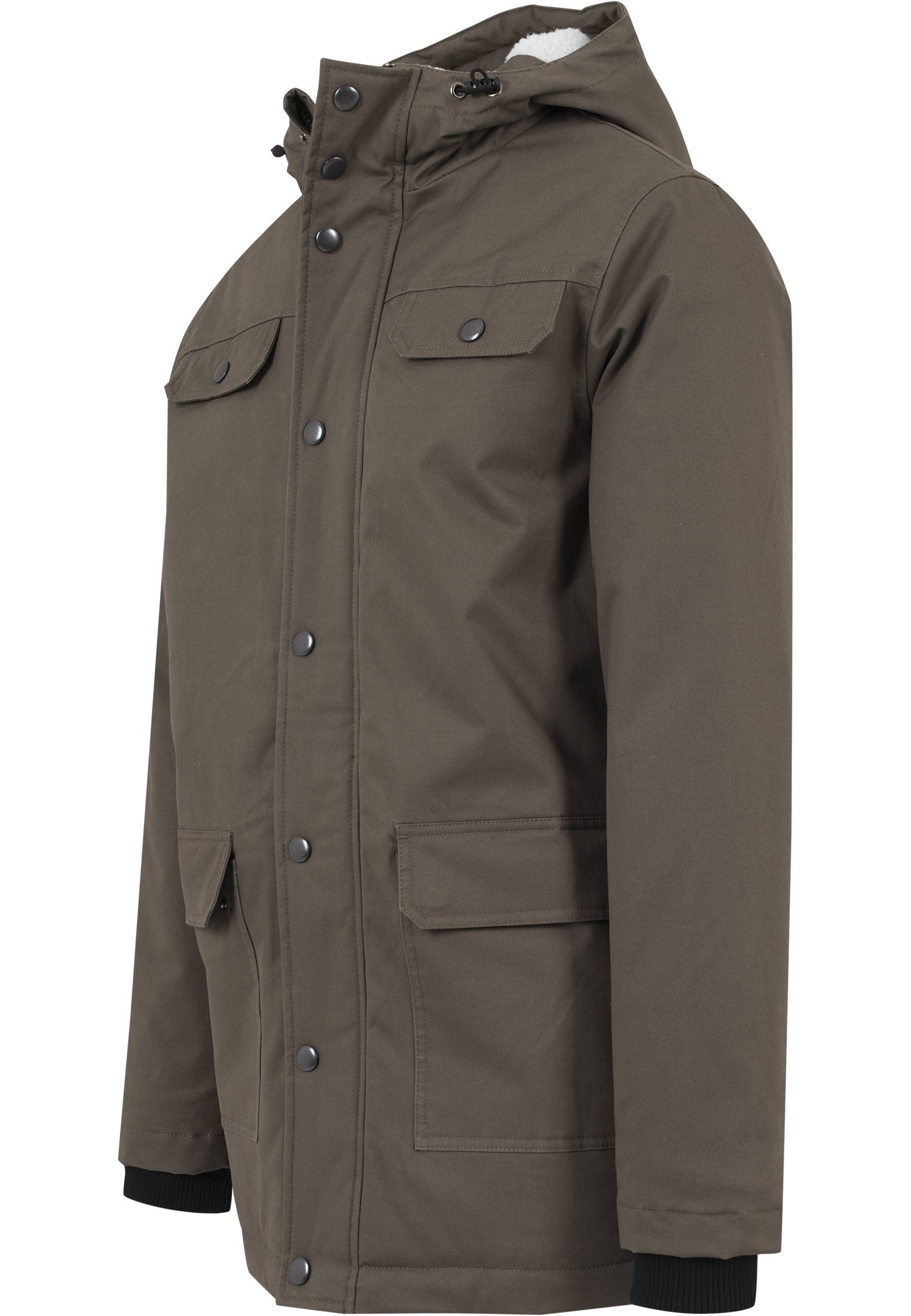 Urban Classics, Giaccone Lungo Uomo Heavy Cotton Parka, 