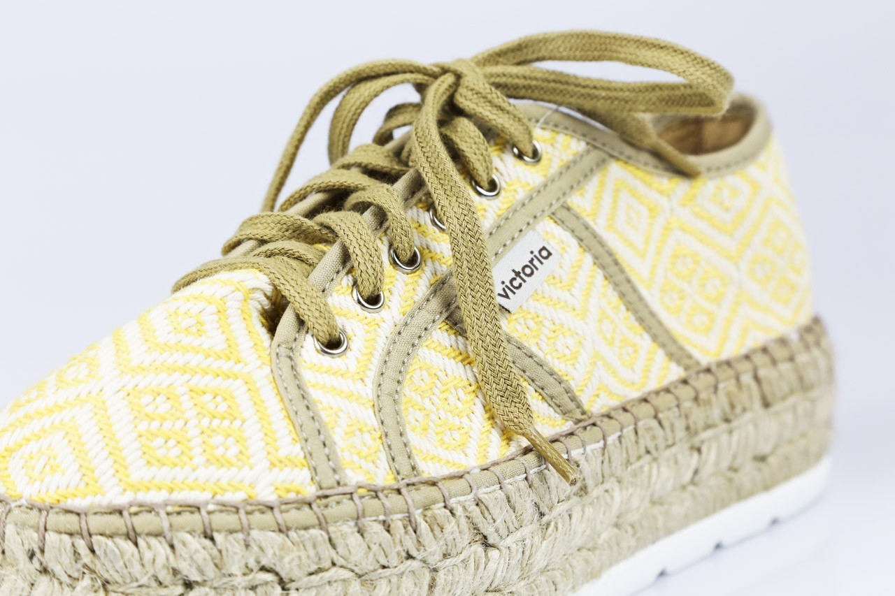 Victoria, Scarpa Bassa Donna Etnico Platform, 