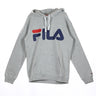Fila, Felpa Cappuccio Uomo Classic Logo Hoody, Light Grey Melange