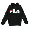 Fila, Felpa Cappuccio Uomo Classic Logo Hoody, Black