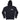 Thrasher, Felpa Cappuccio Zip Uomo Logo Zip, Navy/bianco