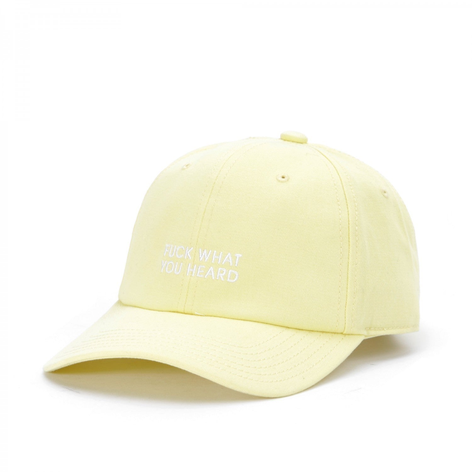 Cayler & Sons, Cappellino Visiera Curva Uomo What You Heard, Giallo