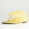 Diamond Supply, Cappellino Visiera Piatta Uomo Brilliant Unconstructed, Khaki/white