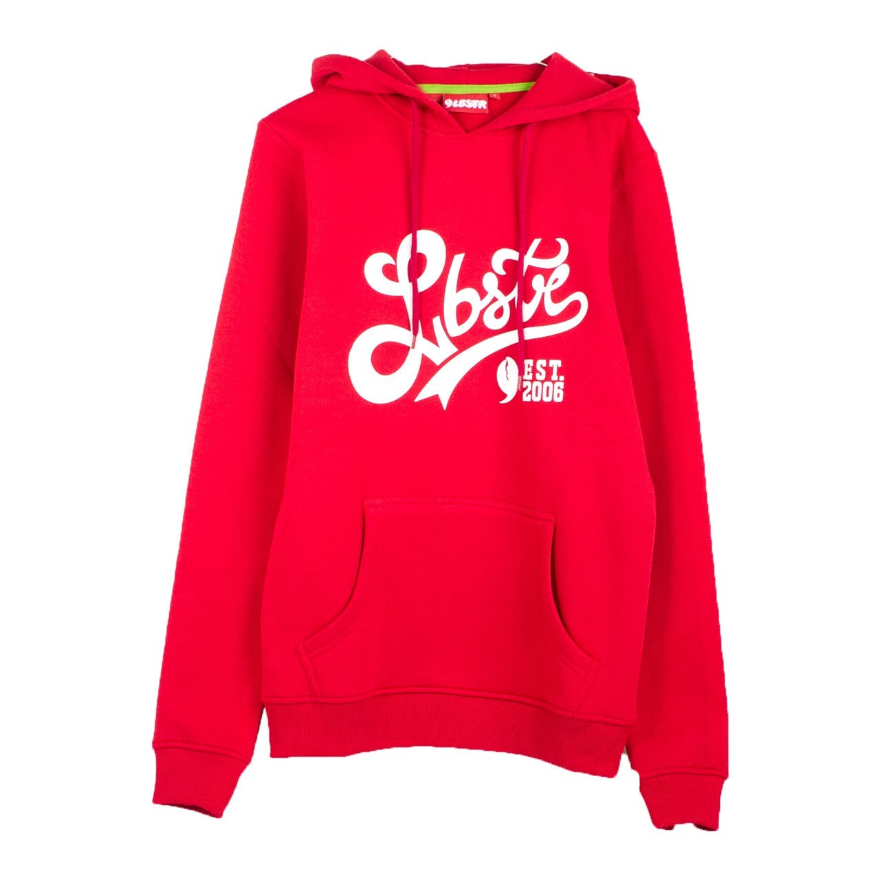 Lobster, Felpa Cappuccio Uomo Curve, Red/white