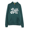 Lobster, Felpa Cappuccio Uomo Curve, Dark Green/white