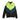 Dolly Noire, Felpa Cappuccio Zip Uomo Da Vinci, Fluo Green/navy/black